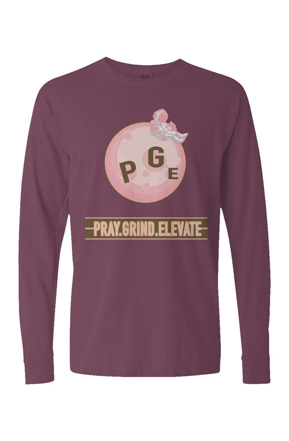 Pigment Dyed Heavyweight Long Sleeve T Shirt
