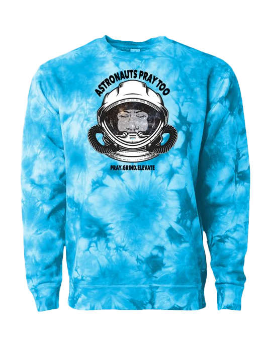 Astronauts Pray Too Crew Sweatshirt