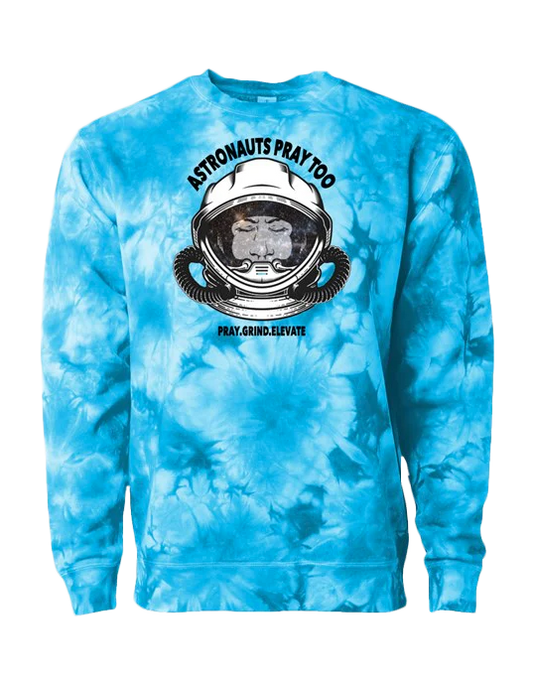 Astronauts Pray Too Crew Sweatshirt